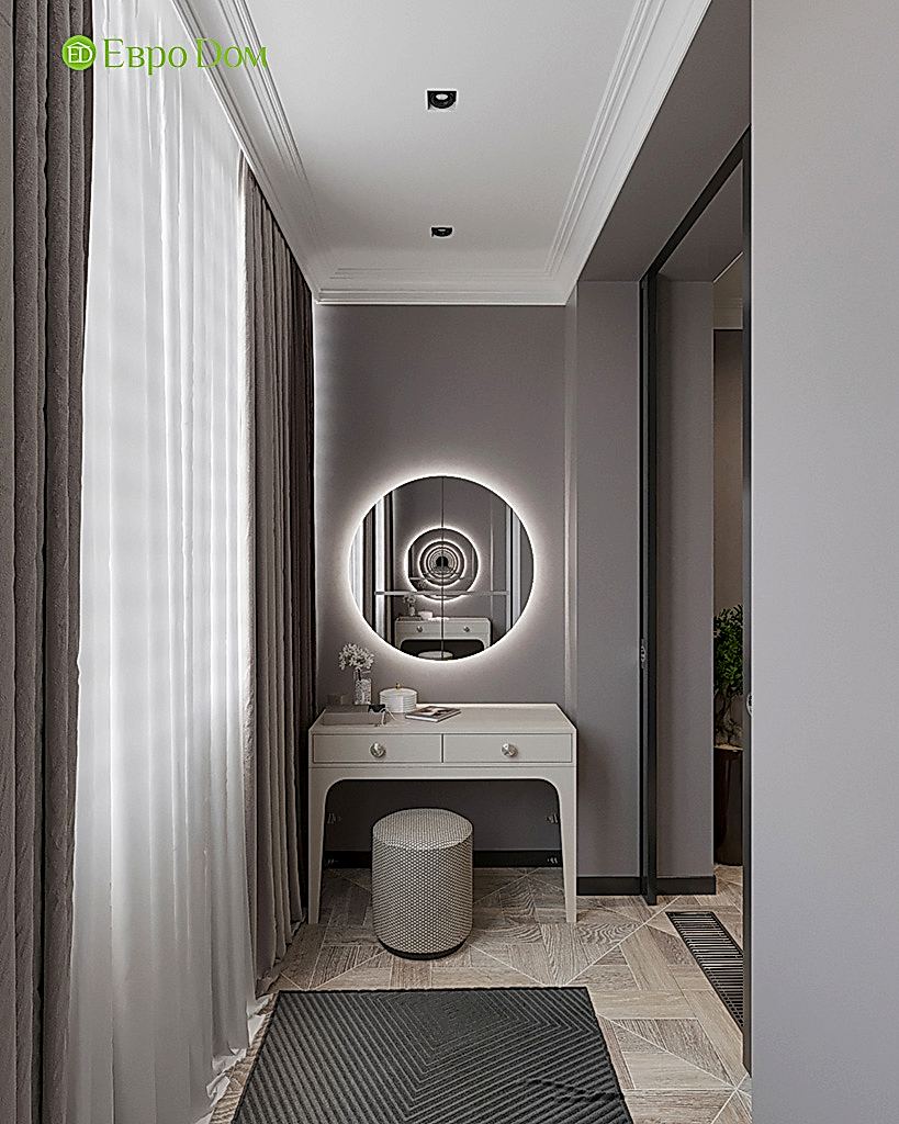 Дизайн 2-комнатной квартиры 64 кв. м в стиле ар-деко. Фото 017