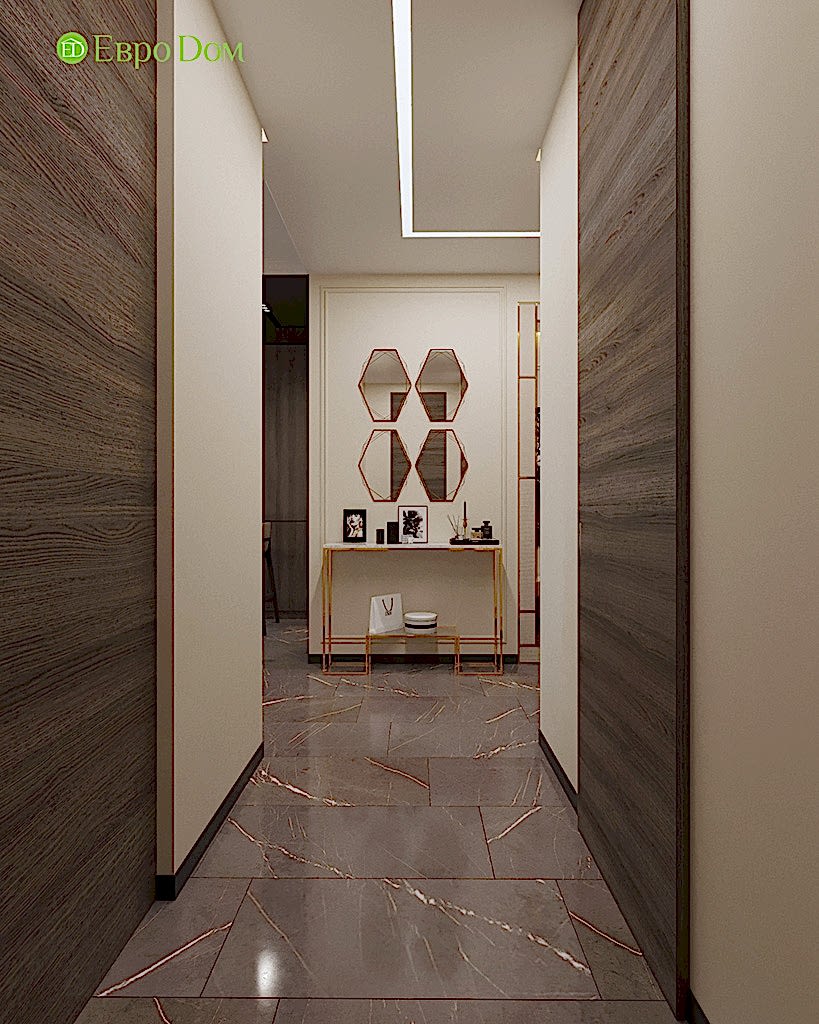 Дизайн 2-комнатной квартиры 64 кв. м в стиле ар-деко. Фото 021