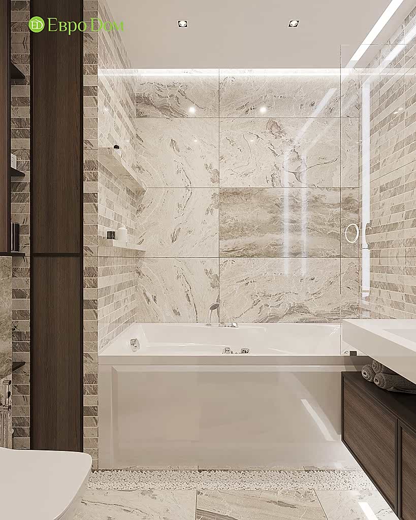 Дизайн 2-комнатной квартиры 64 кв. м в стиле ар-деко. Фото 026