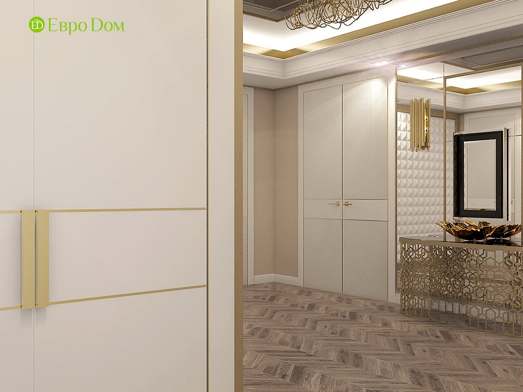 Дизайн 4-комнатной квартиры в стиле ар-деко. Фото 021