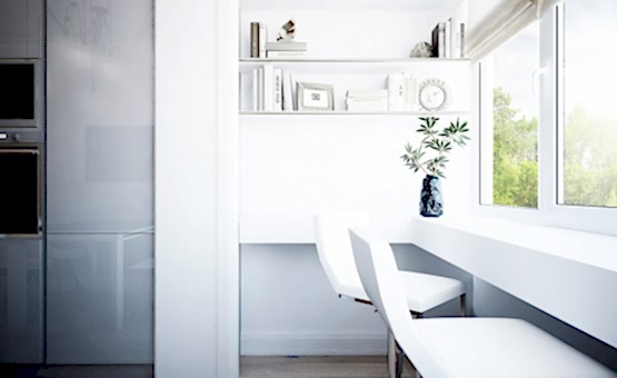 Дизайн интерьера 2-комнатной квартиры 63 кв.м. по адресу Москвовская область, ДО Суханово, корп. 3. Фото 1