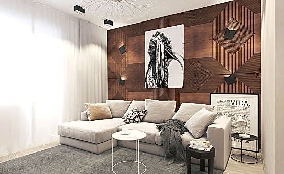 Дизайн интерьера 2-комнатной квартиры