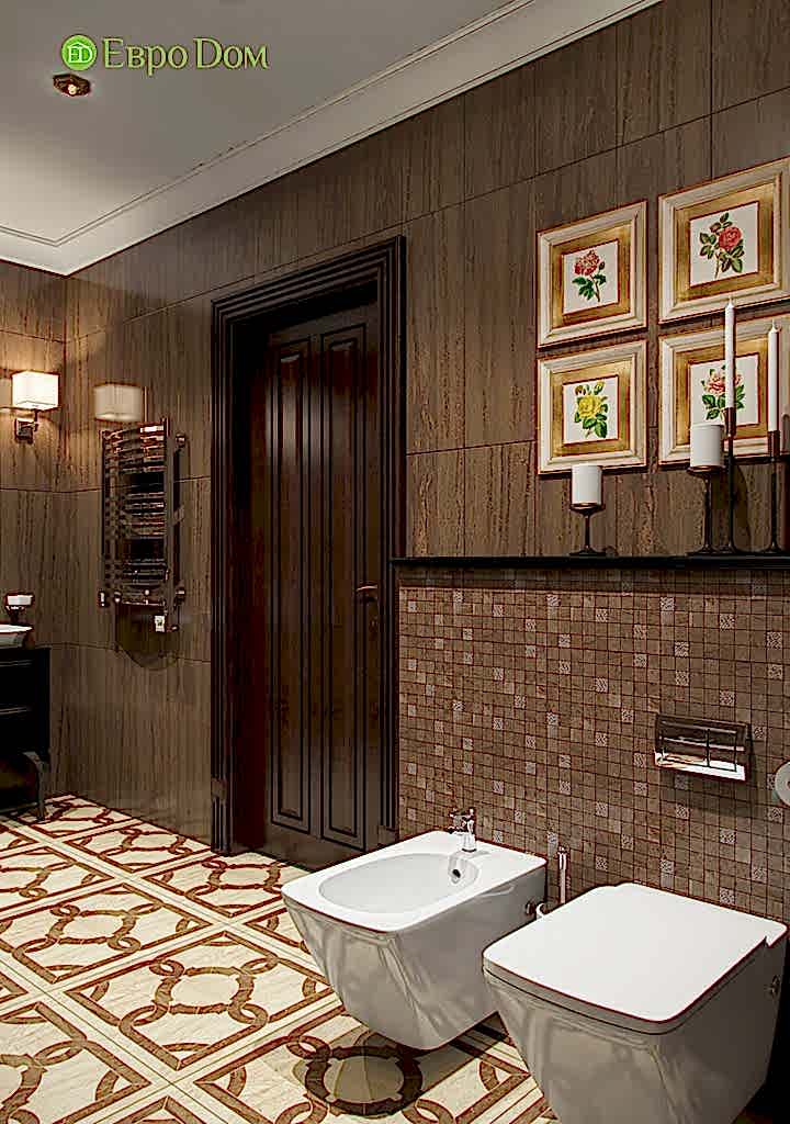 Дизайн трехкомнатной квартиры в английском стиле. Фото 02