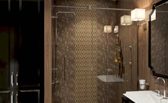 Дизайн интерьера квартиры 120 кв.м. по адресу г. Алматы, Измайловский проезд, д. 10, корп. 2, ЖК Виноградный. Фото 3