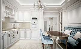 Дизайн интерьера квартиры 90 кв.м. по адресу г. Алматы, Мосфильмовская, д. 88, к. 3, ЖК Мосфильмовский. Фото 4