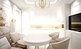 Дизайн интерьера квартиры 60 кв.м. по адресу г. Алматы, ул. Святозерская. Фото 1