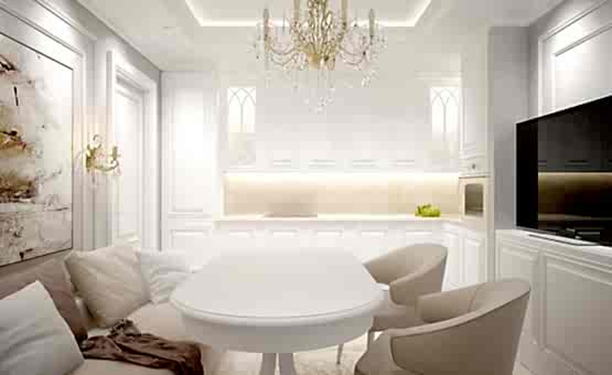 Дизайн интерьера квартиры 60 кв.м. по адресу г. Алматы, ул. Святозерская. Фото 1