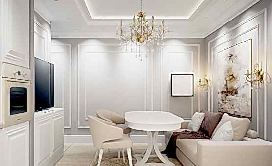 Дизайн интерьера квартиры 60 кв.м. по адресу г. Алматы, ул. Святозерская. Фото 2