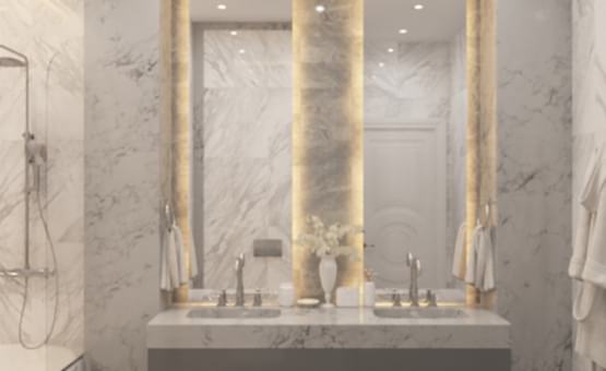 Дизайн интерьера 4-комнатной квартиры 134 кв.м. по адресу г. Алматы, ул. Ленинский проспект, д. 103. Фото 2