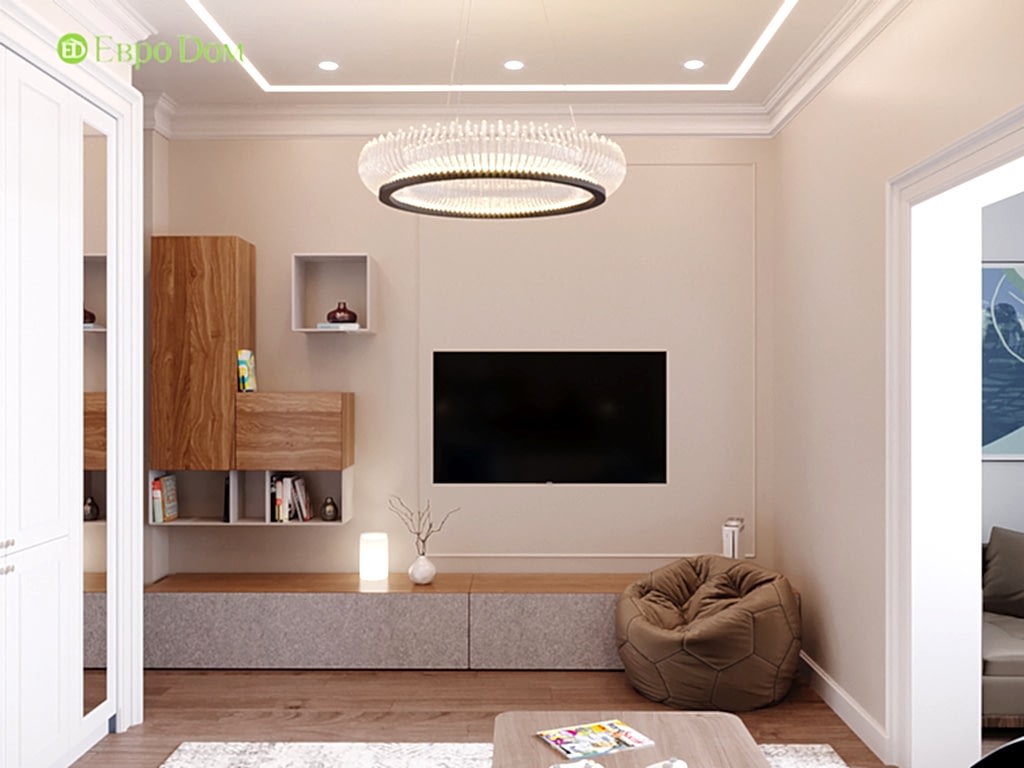 Дизайн 4-комнатной квартиры в современном стиле. Фото 04