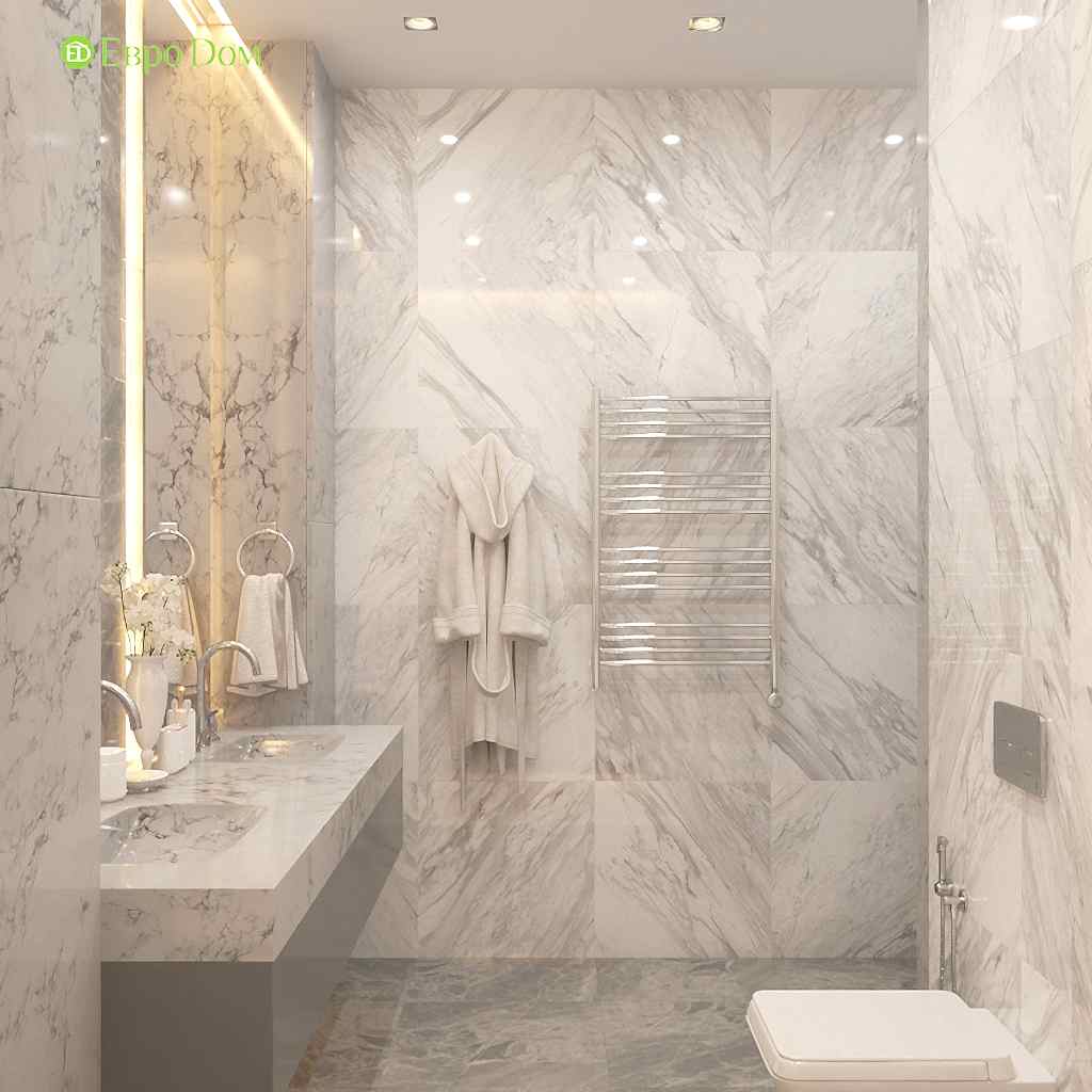 Дизайн 4-комнатной квартиры в современном стиле. Фото 08