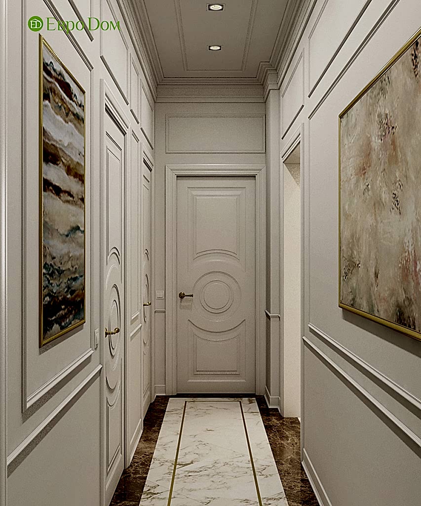 Дизайн 4-комнатной квартиры в современном стиле. Фото 024