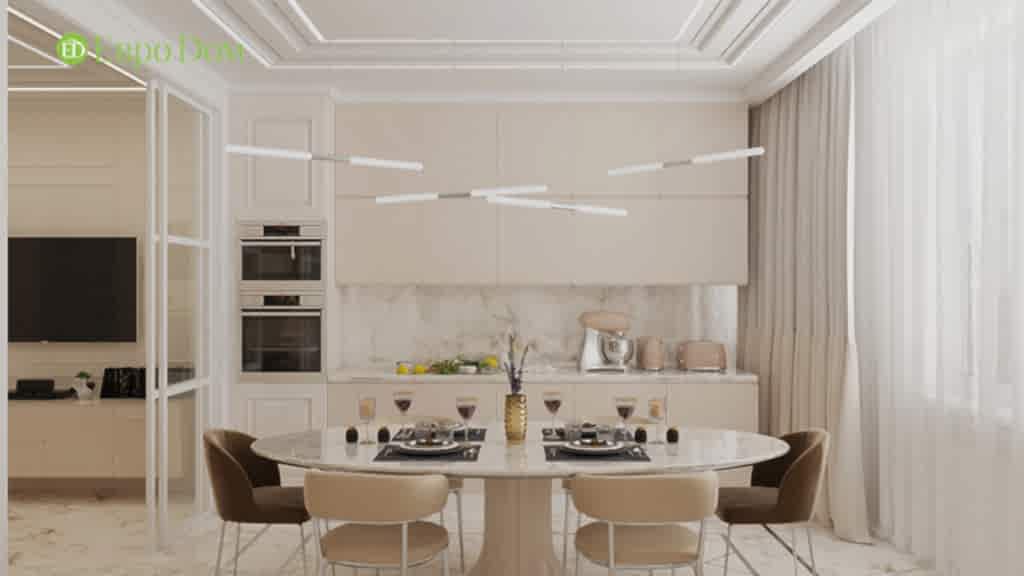 Дизайн 4-комнатной квартиры в современном стиле. Фото 030