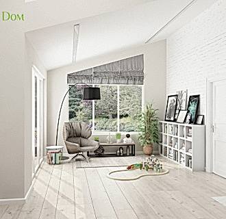 Дизайн загородного дома 230 кв. м в скандинавском стиле. Фото проекта