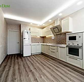 Ремонт двухкомнатной квартиры 73 кв. м в современном стиле. Фото проекта