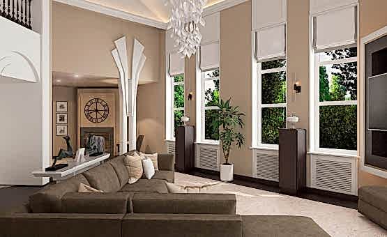 Дизайн интерьера частного дома