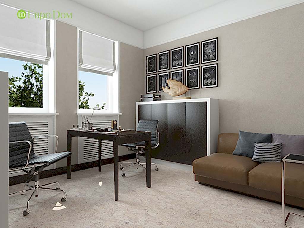 Дизайн 10-комнатного коттеджа в современном стиле. Фото 06