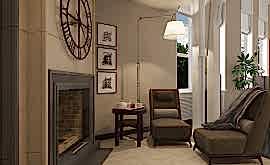 Дизайн интерьера частного дома 490 кв.м. по адресу МО, Подольский р-н, пос. Быковка, ул. Лесная. Фото 3