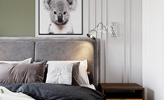 Дизайн интерьера 4-комнатной квартиры 110 кв.м. по адресу г. Алматы, ул. Лобачевского, д. 118, к. 2. Фото 2