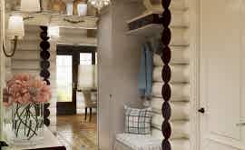 Дизайн интерьера деревянного дома 60 кв.м. по адресу Владимирская обл. Александровский р-н, д.Маренкино, пос. «Золотые сосны». Фото 3