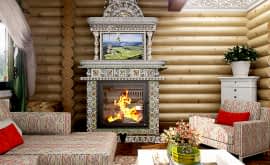 Дизайн интерьера деревянного дома 190 кв.м. по адресу Тверская область, СНТ 