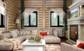 Дизайн интерьера деревянного дома 190 кв.м. по адресу Тверская область, СНТ 