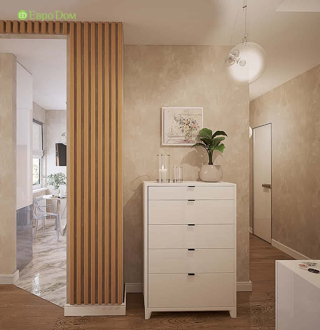 Дизайн двухкомнатной квартиры 70 кв. м в современном стиле. Фото 08