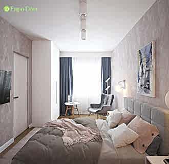 Дизайн двухкомнатной квартиры 70 кв. м в современном стиле. Фото проекта