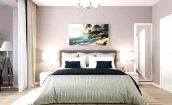 Дизайн интерьера 3-комнатной квартиры 120 кв.м. по адресу г. Алматы, 1-й Нагатинский пр-д, д. 11, к. 1, ЖК Скайфорт. Фото 3