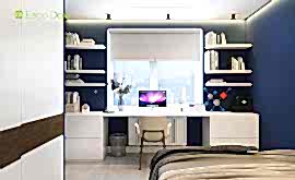 Дизайн интерьера 4-комнатной квартиры 104 кв.м. по адресу г. Алматы, Мичуринский проспект, д. 35. Фото 1