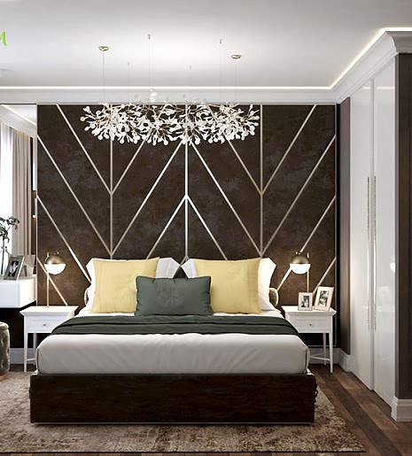 Дизайн четырехкомнатной квартиры 115 кв. м в стиле неоклассика. Фото проекта