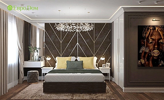 Дизайн четырехкомнатной квартиры 115 кв. м в стиле неоклассика. Фото проекта