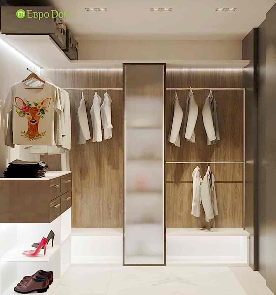 Дизайн четырехкомнатной квартиры 115 м2 в стиле неоклассика. Фото 020