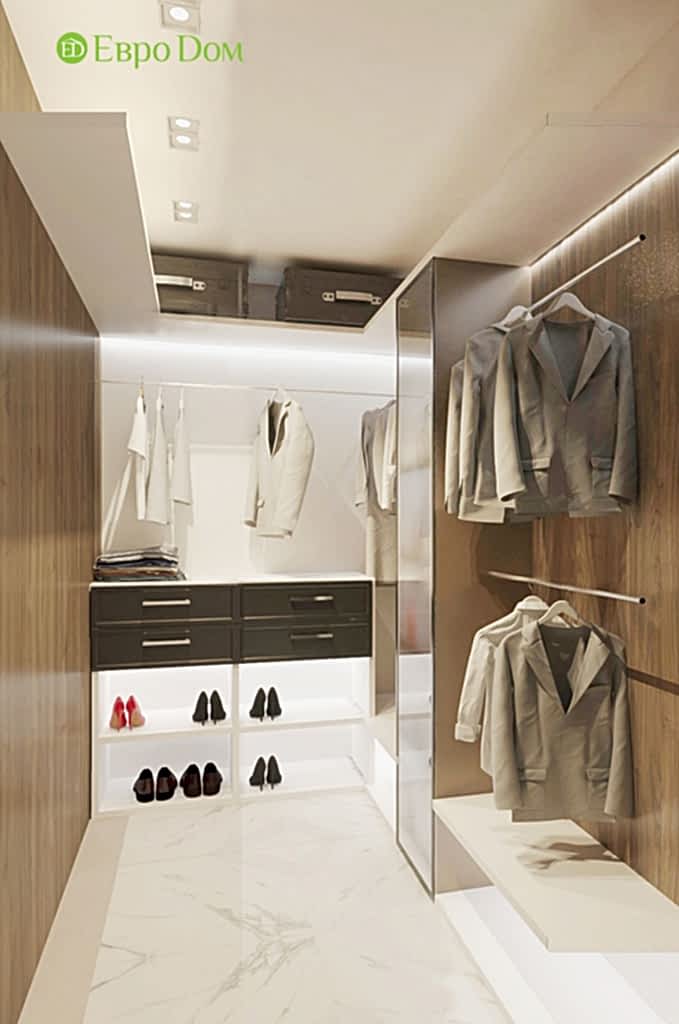 Дизайн четырехкомнатной квартиры 115 м2 в стиле неоклассика. Фото 021