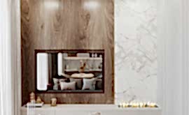 Дизайн интерьера 3-комнатной квартиры 95 кв.м. по адресу г. Алматы, ул. Авиационная, д. 77, к. 2, ЖК Алые Паруса. Фото 3