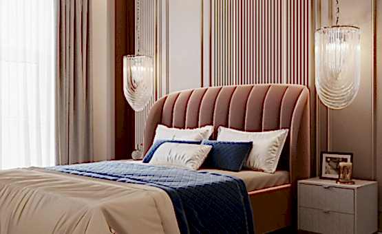 Дизайн интерьера 3-комнатной квартиры 95 кв.м. по адресу г. Алматы, ул. Авиационная, д. 77, к. 2, ЖК Алые Паруса. Фото 1